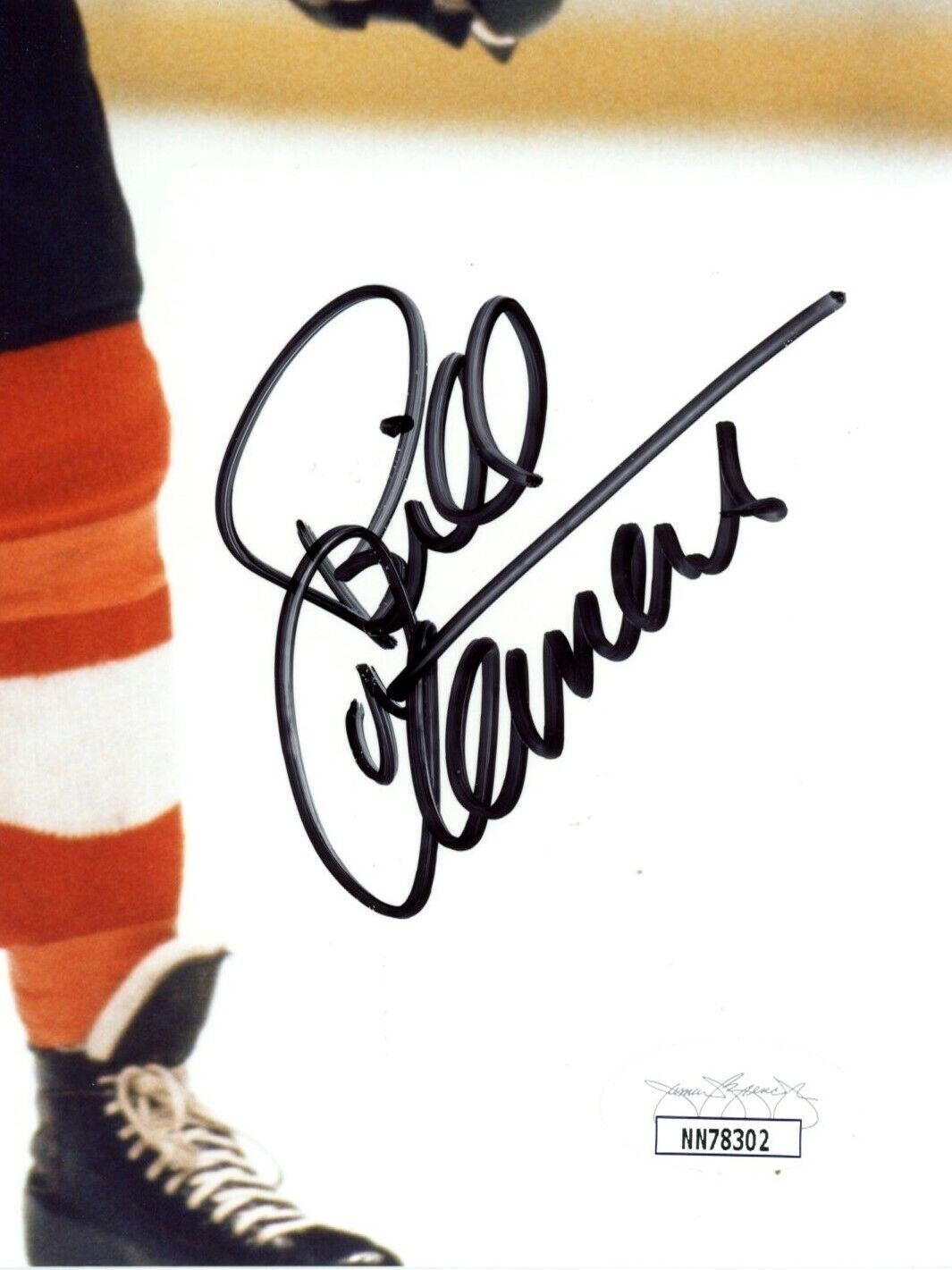 Bill Clement Philadelphia Flyers Signed/Autographed 8x10 Photo JSA 159023