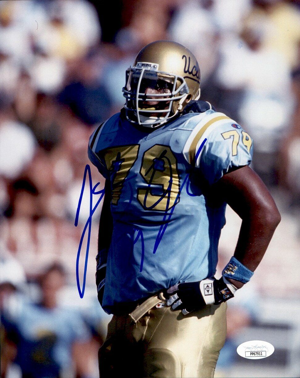 Jonathan Ogden HOF UCLA Bruins Signed/Autographed 8x10 Photo JSA 161966