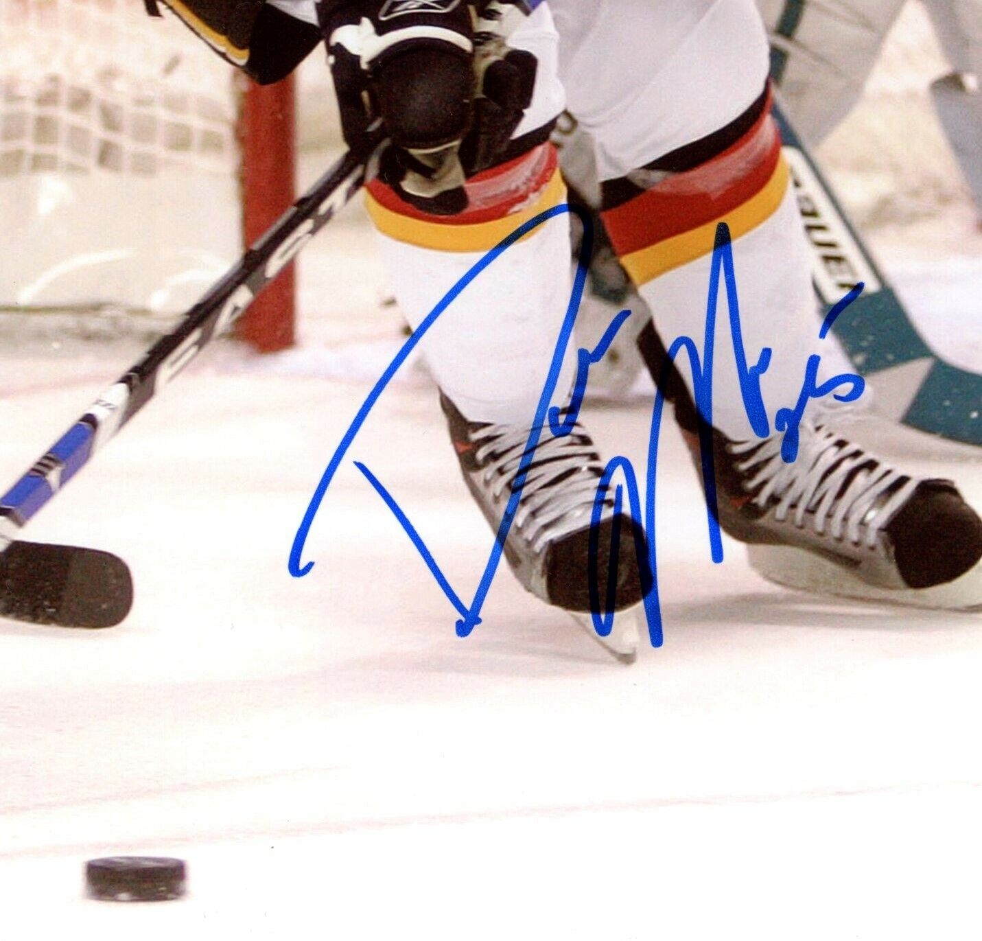 David Moss Calgary Flames Signed/Autographed 8x10 Photo 153062