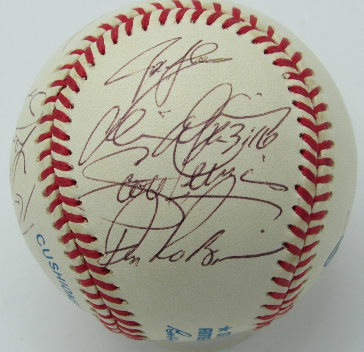 1991 California Angels Team Signed/Auto OAL Baseball 14 Signatures 163023