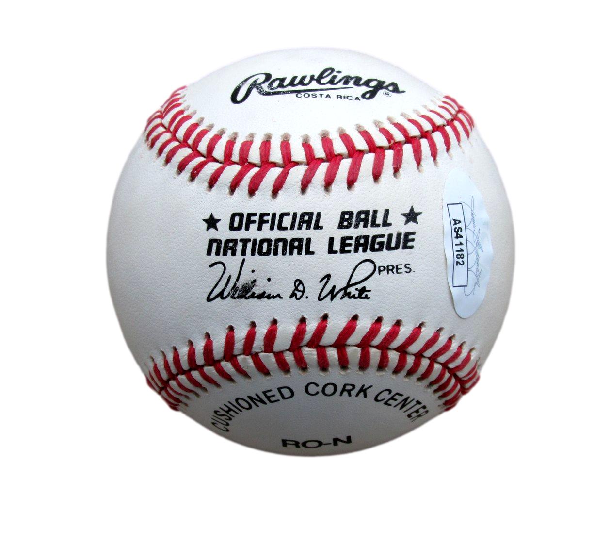 Duke Snider Signed/Inscribed ONL Baseball Dodgers The Duke of Flatbush JSA187301