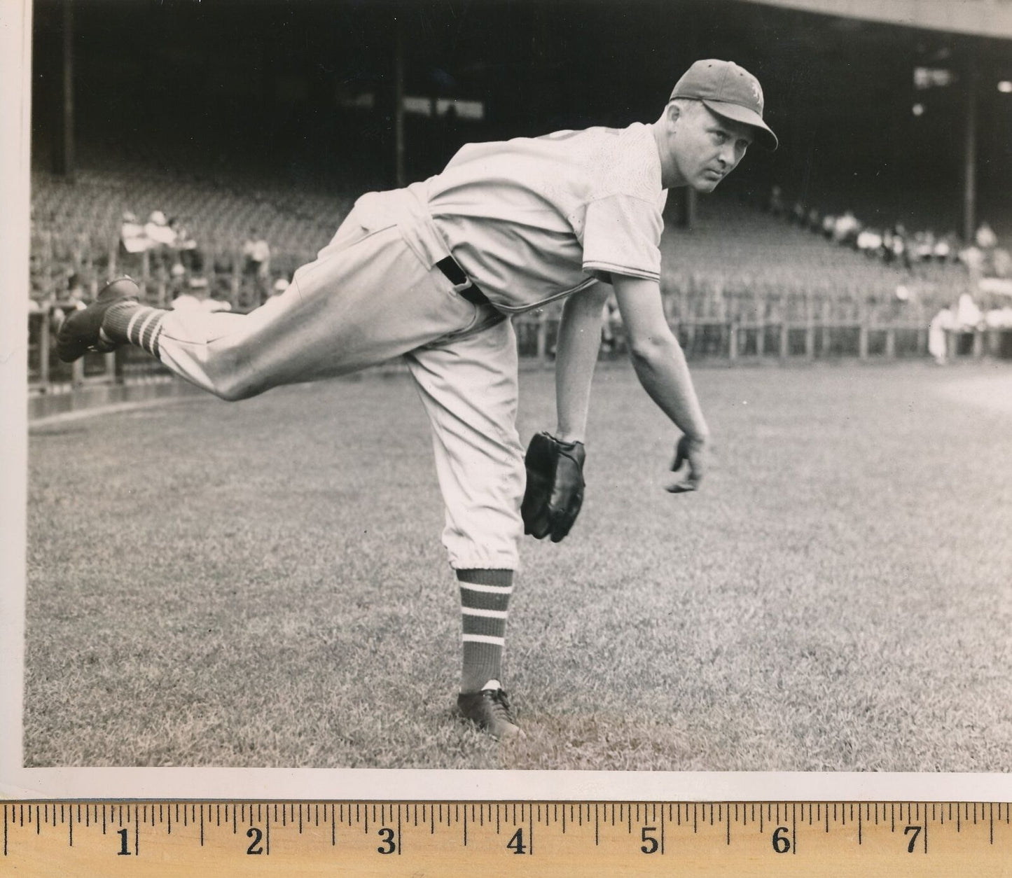 Dick Coffman 6x8 B/W 1936 Press Wire Photo New York Giants