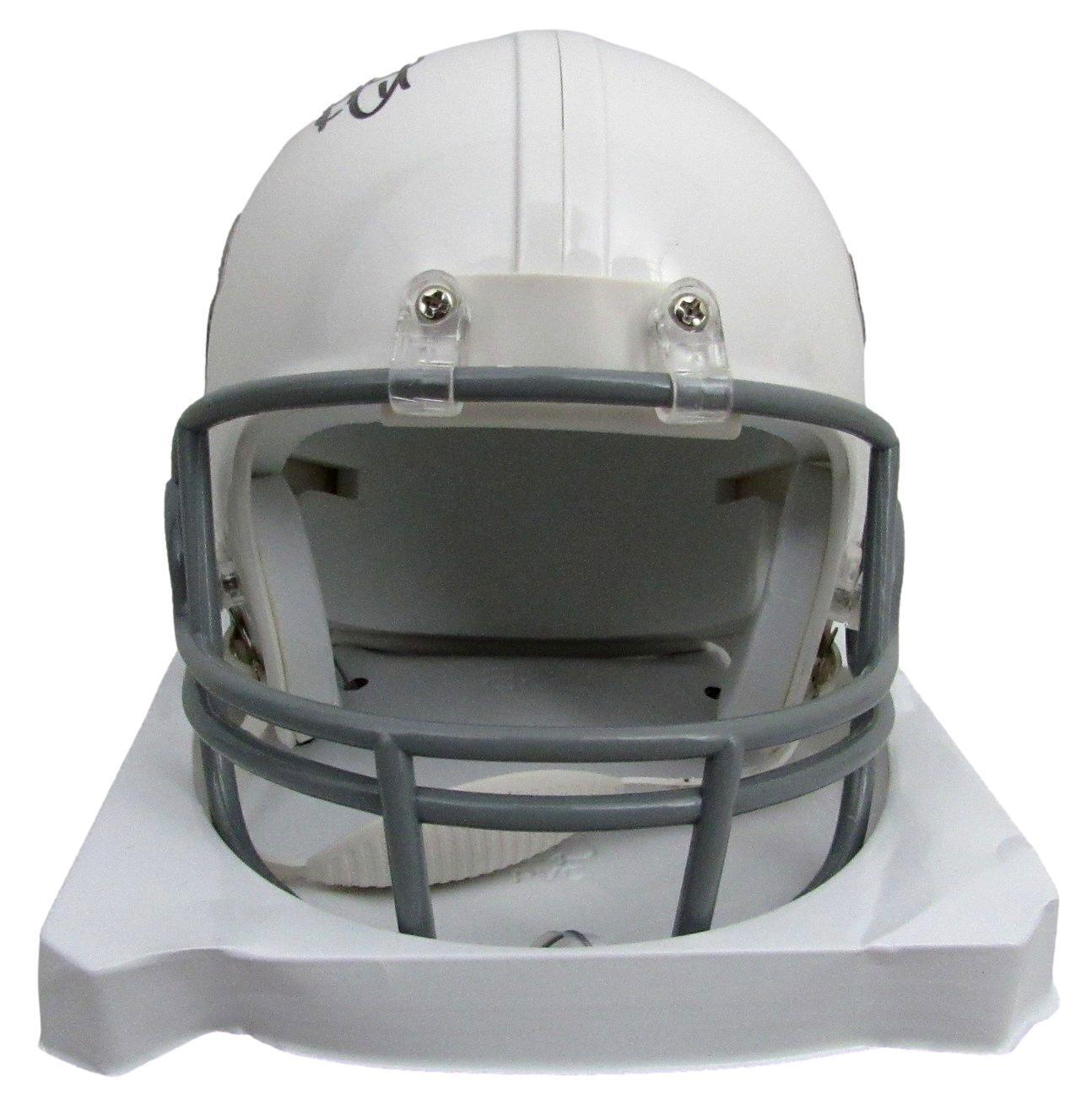 Emmitt Smith HOF Autographed Speed Mini Football Helmet Cowboys PROVA