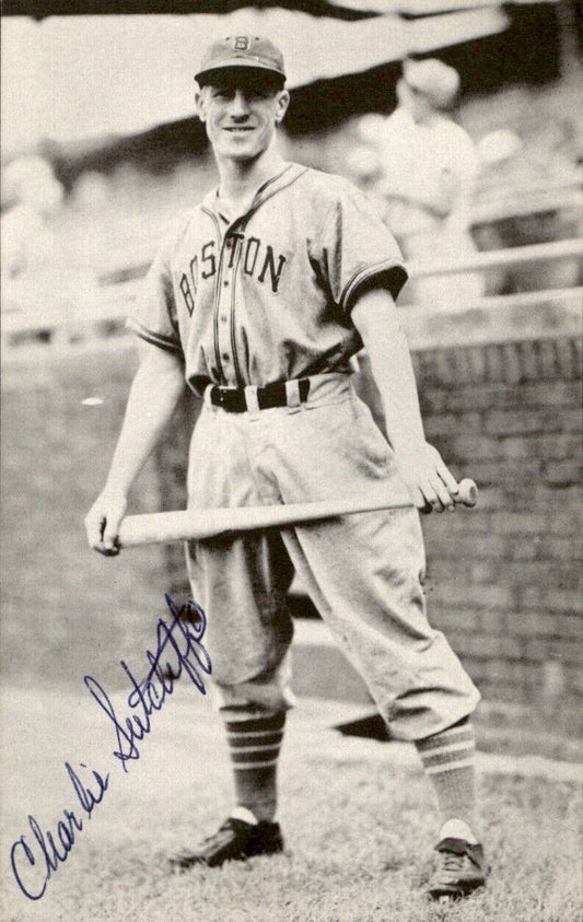 Charlie Sutcliffe Dodgers d. 1994 Signed/Autographed 3x5  Photo 179255