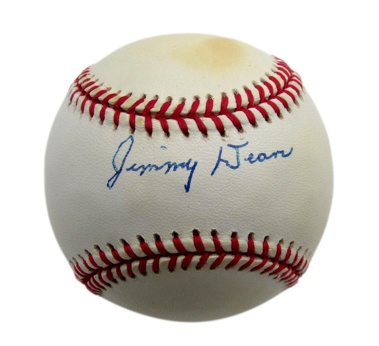 Jimmy Dean Autographed ONL Baseball Negro League Philadelphia Stars JSA 180569