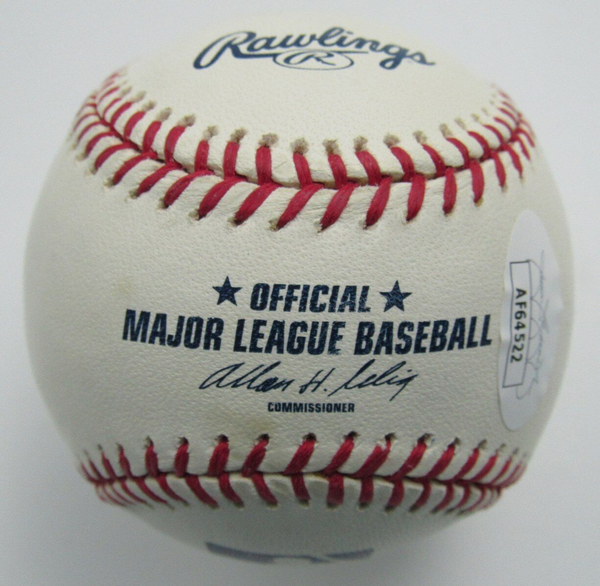 Dave Ford Autographed Rawlings OML Baseball Baltimore Orioles JSA