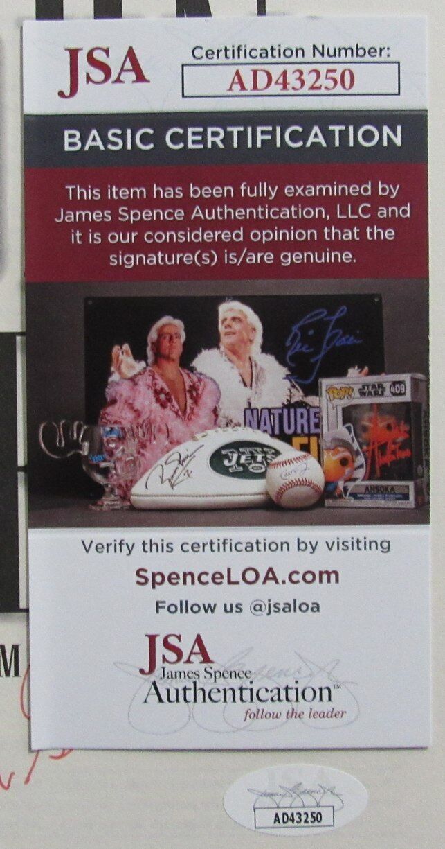 Astronaut John Glenn Autographed Book Senator "A Memoir" JSA