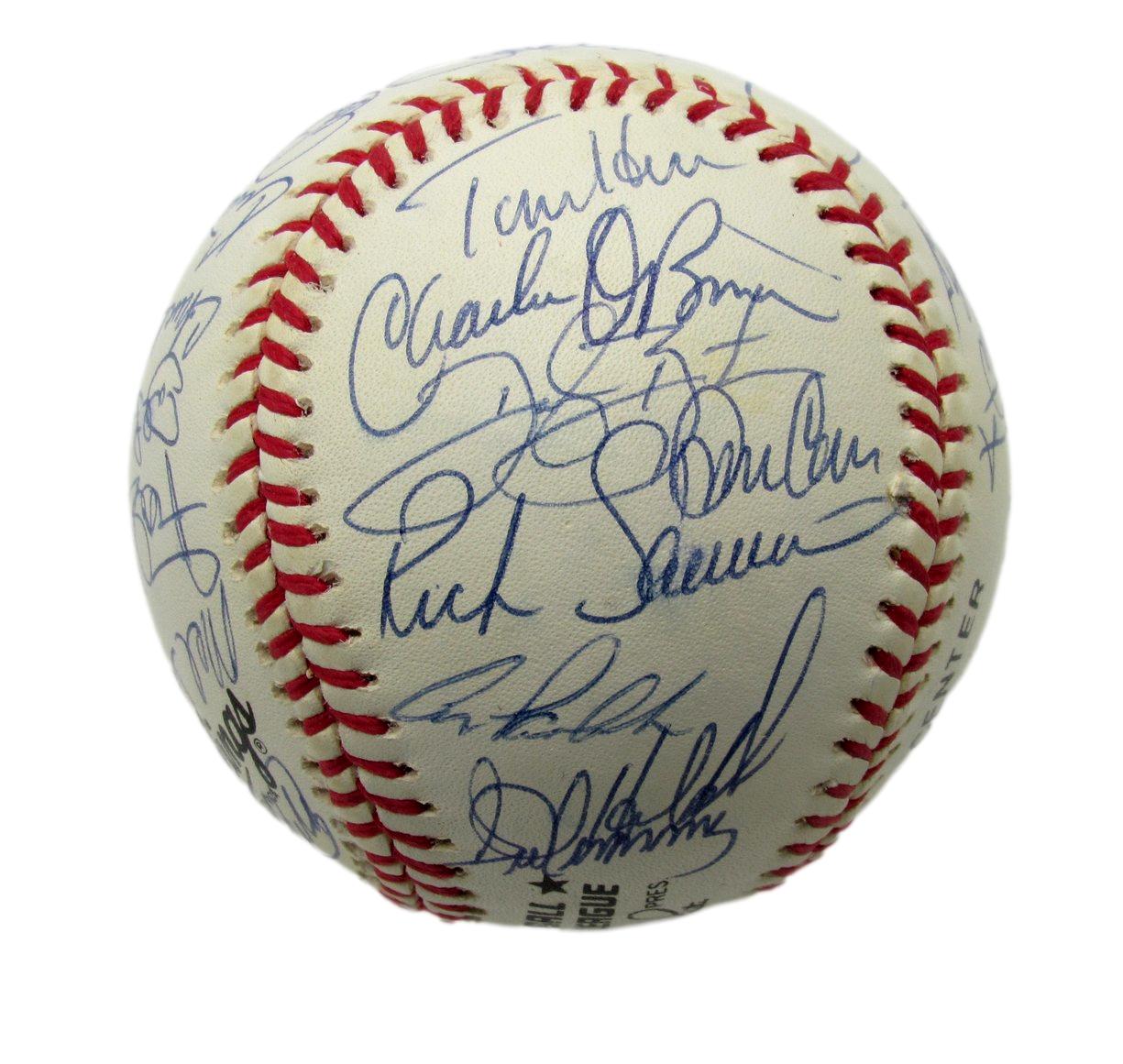 1991 Mets Team Autographed by 31 Harrelson Cone Gooden Viola ONL Baseball 182806