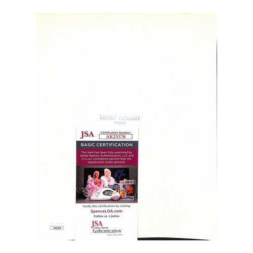 Rudolph Firkusny Pianist d.1994 Signed/Autographed 8x10 B&W Photo JSA 187817