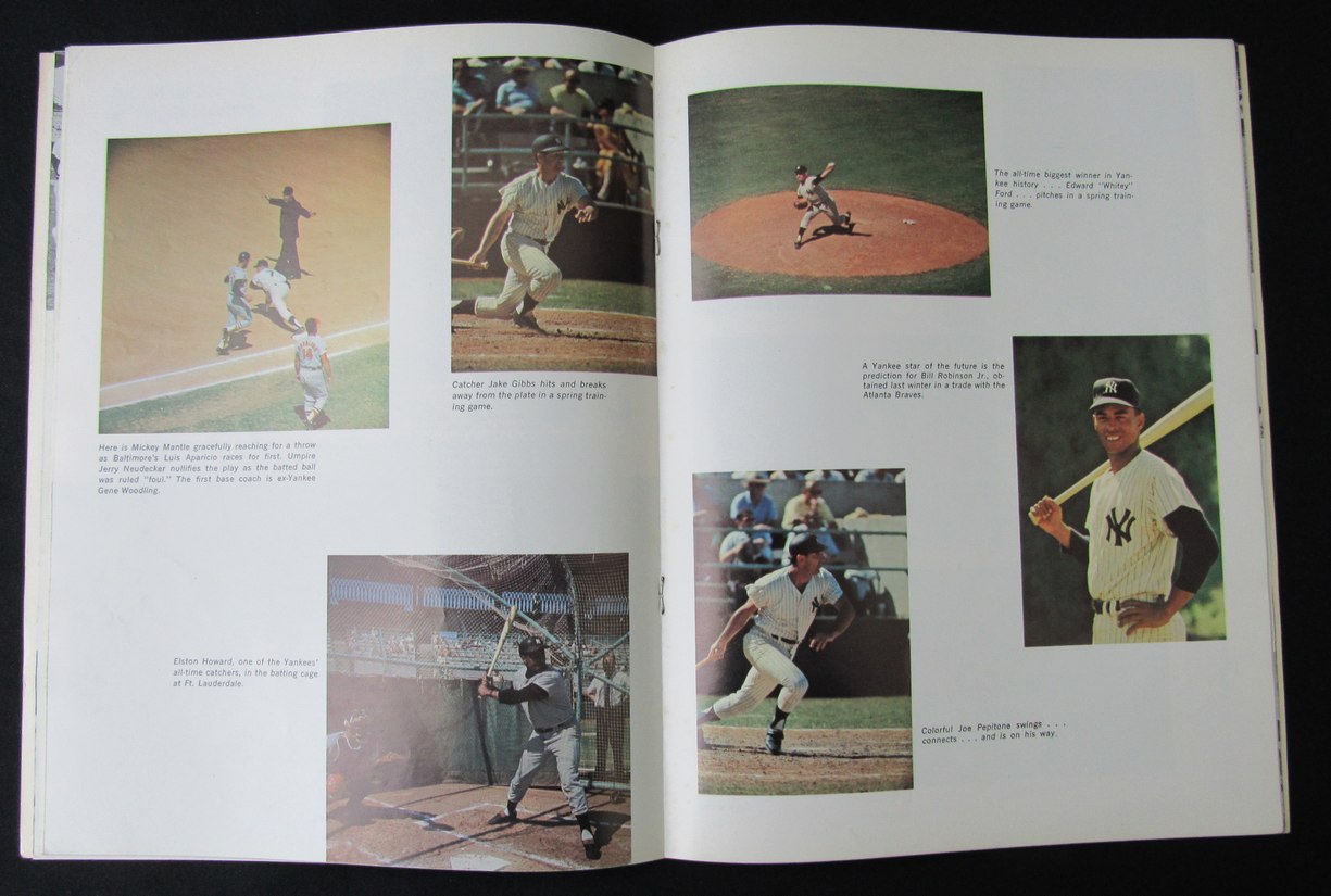 1967 New York Yankees Yearbook 184628