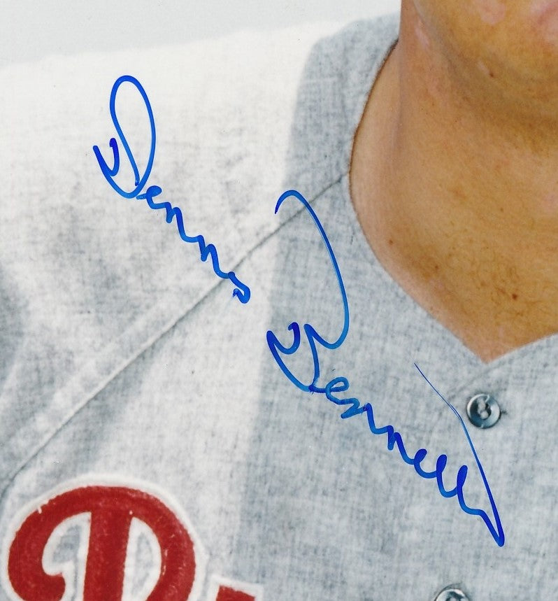 Dennis Bennett Autographed 8x10 Photo Philadelphia Phillies JSA 181933