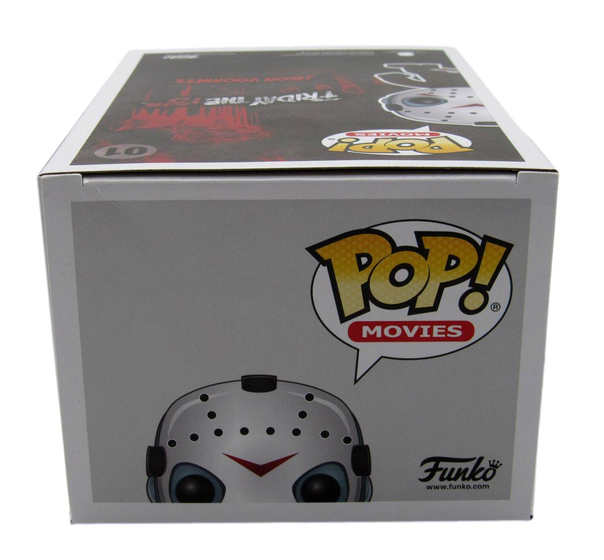 Ari Lehman Signed/Insc Funko Pop! #01 "Friday the 13th" Signed Blue JSA 190713
