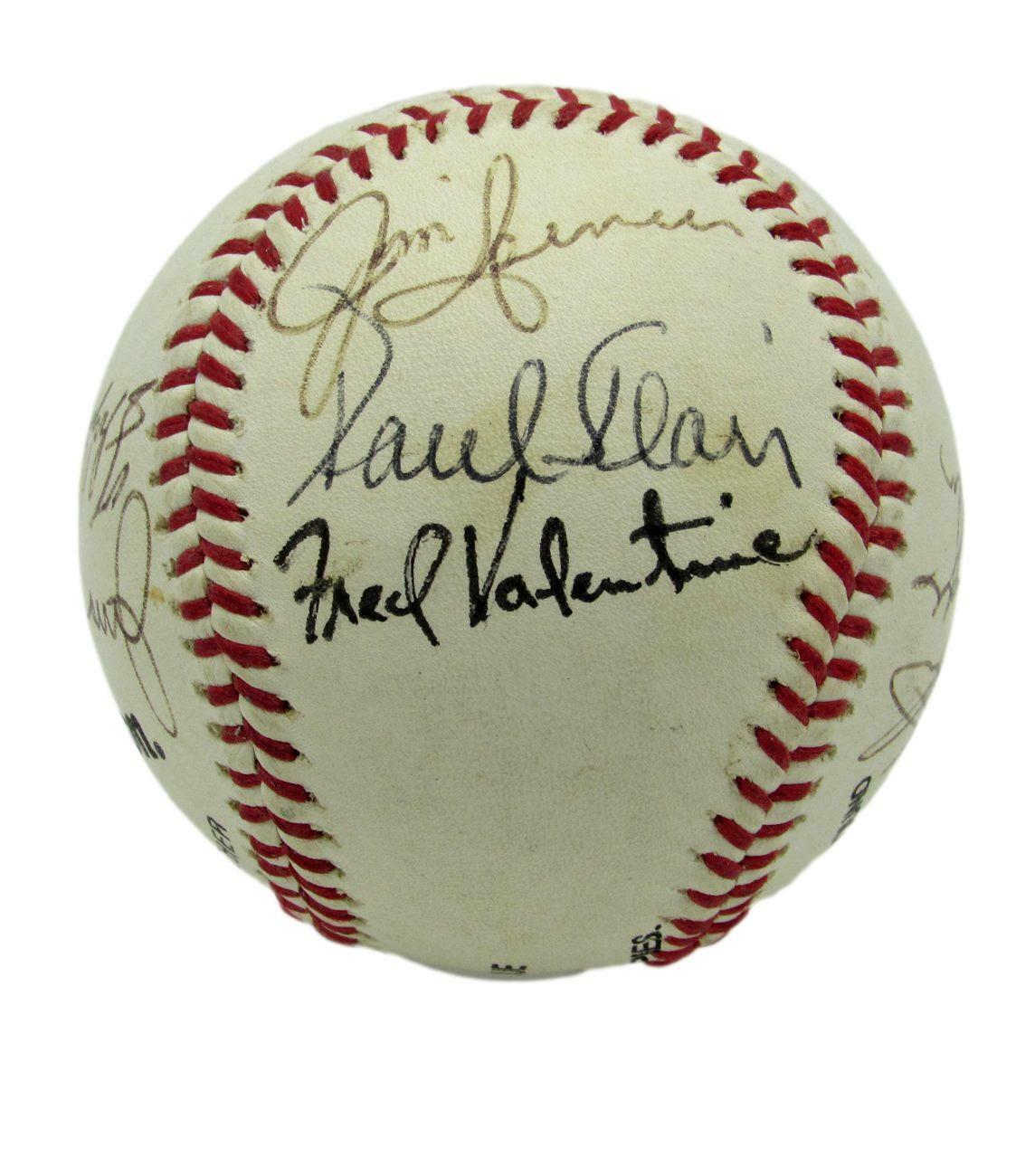 Orioles Greats Team Signed by 12 Baseball Powell Blair Altobelli 158920