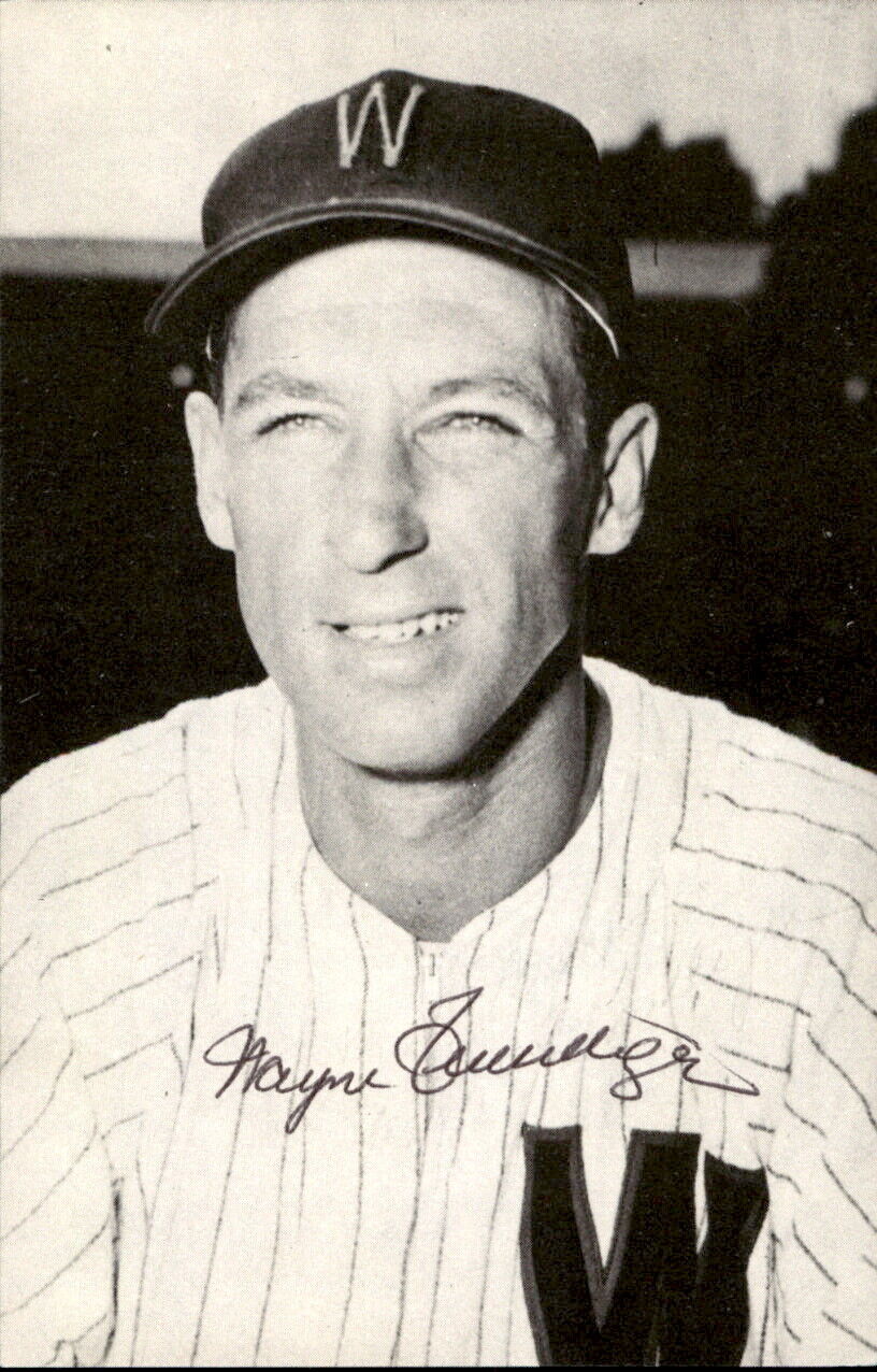 Wayne Terwilliger Senators Signed/Autographed 3x5 Photo 179262