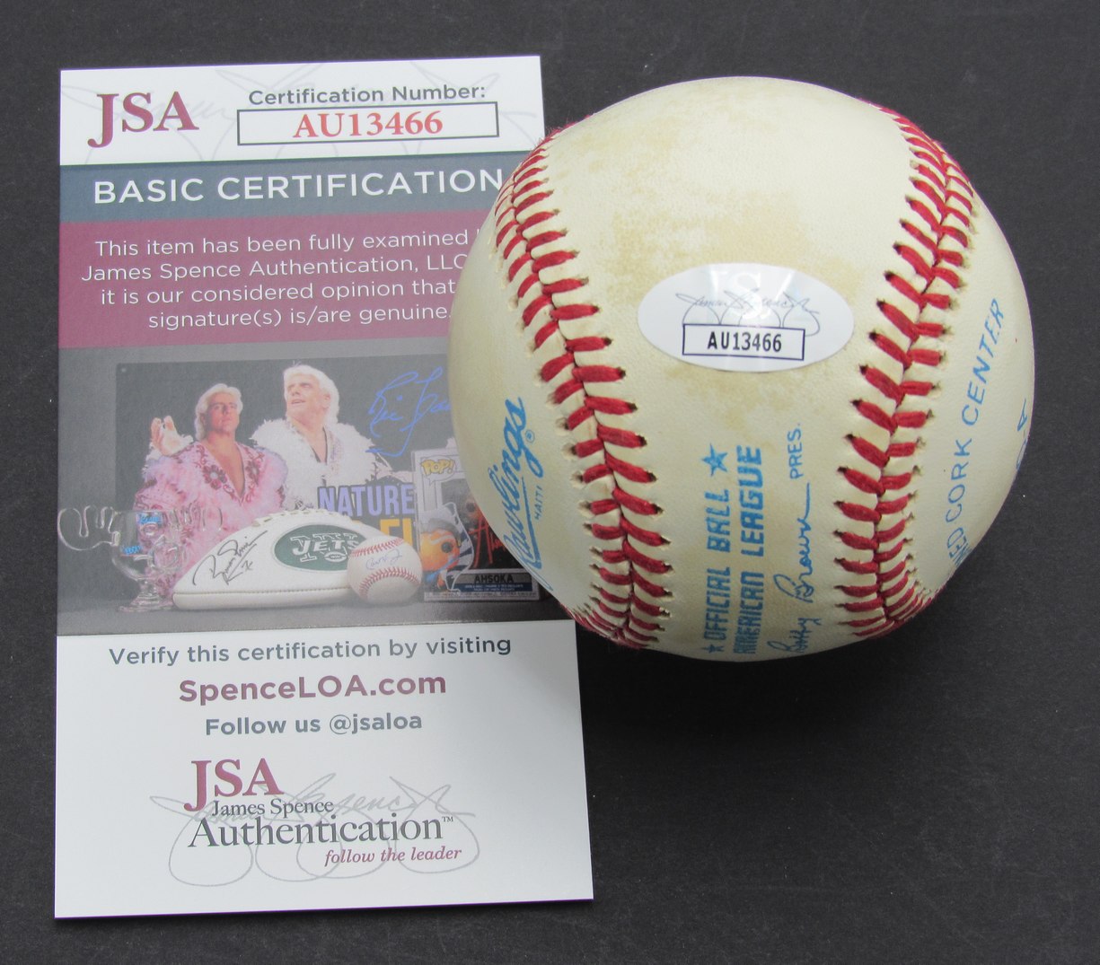 Carney Lansford Oakland A's Signed/Autographed Rawlings OAL Baseball JSA 189862
