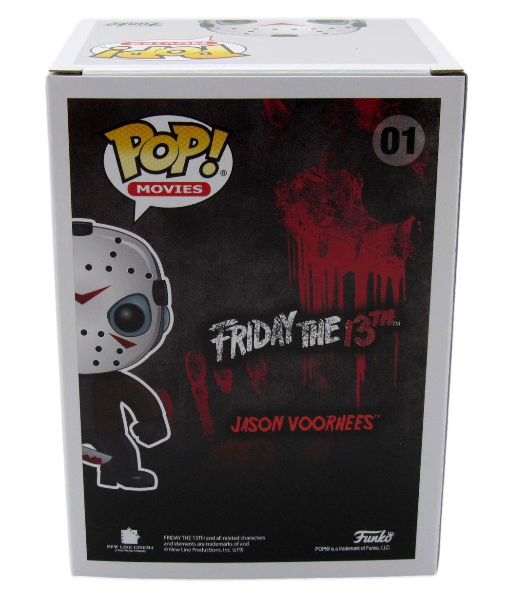 Ari Lehman Signed/Insc Funko Pop! #01 "Friday the 13th" Signed in Red JSA 190710