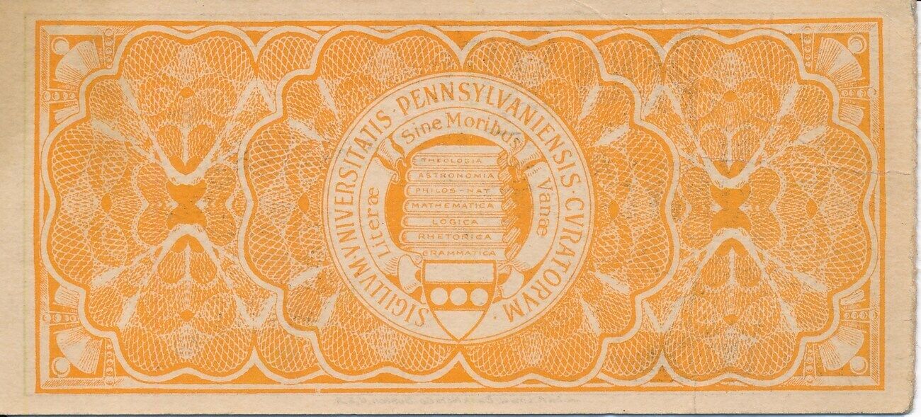 1927 Penn State vs. University of Pennsylvania Football Game Ticket Stub 148399
