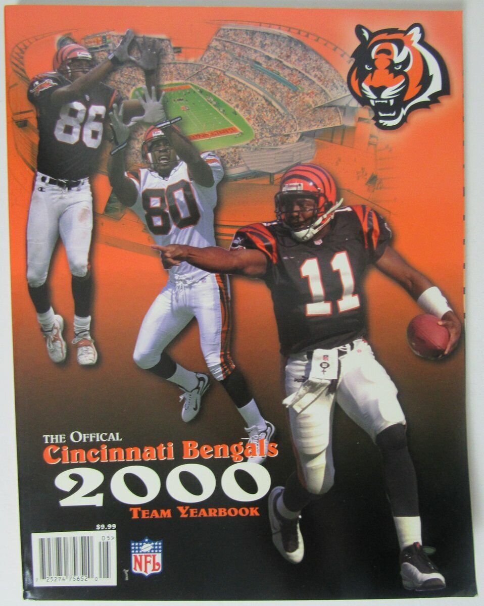 2000 Cinncinnati Bengals NFL Football Official Team Yearbook 146160