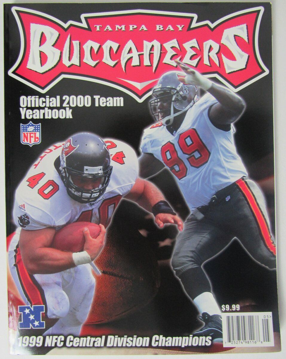 2000 Tampa Bay Buccaneers NFL Football Official Team Yearbook 145949