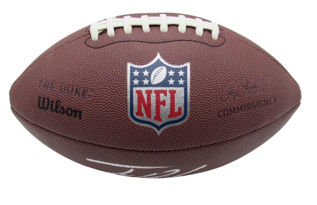 Joey Porter Jr. Autographed Brown "The Duke" Football Steelers PSA/DNA 177461