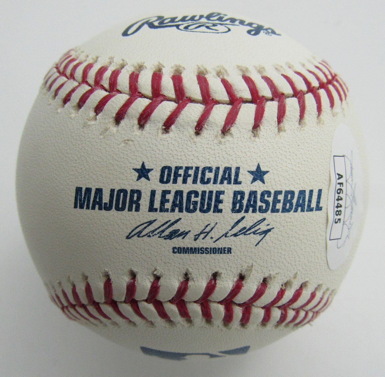 Ron Blomberg Autographed OML Baseball New York Yankees JSA