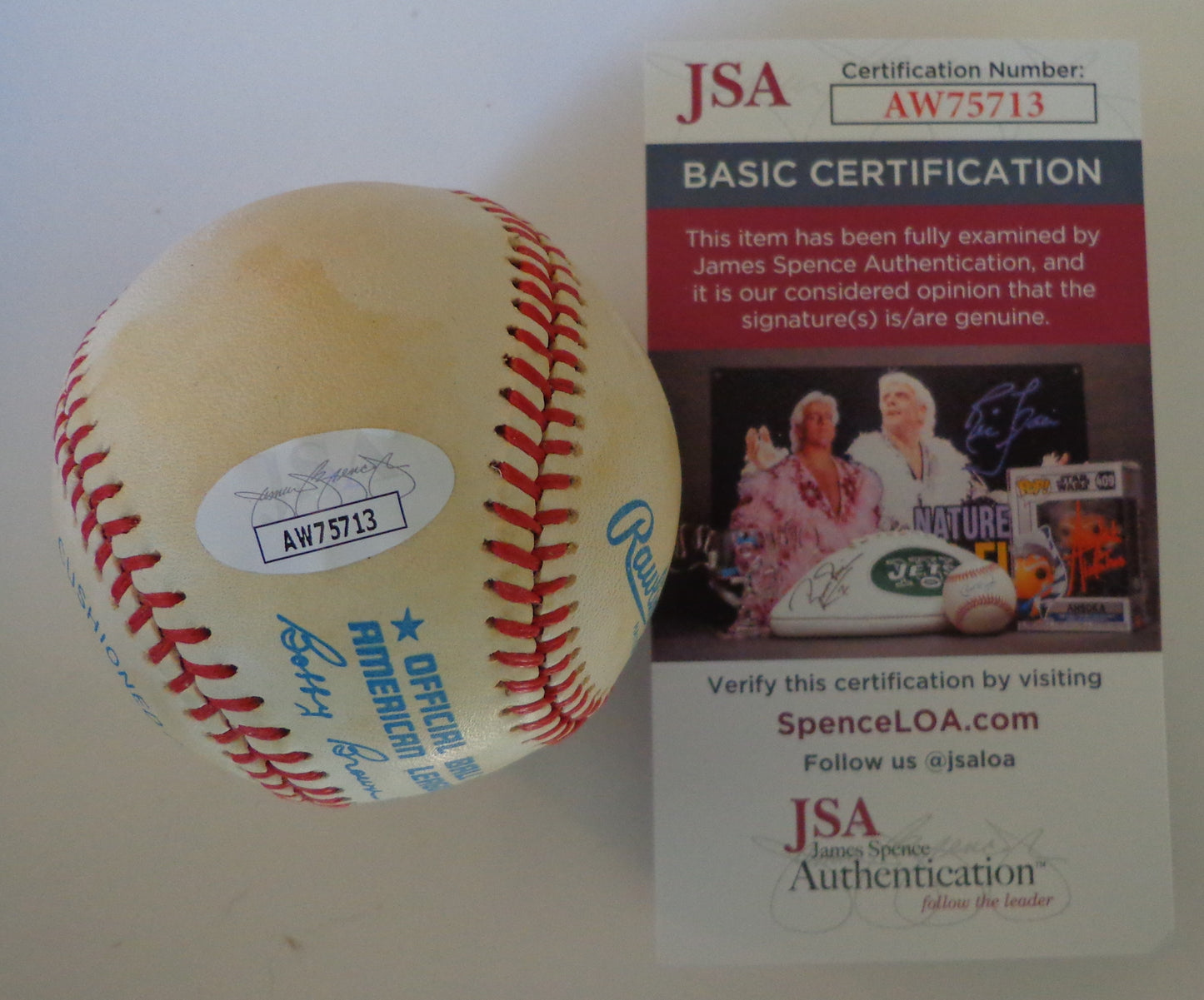 Brooks Robinson HOF Signed/Autographed OAL Baseball Baltimore Orioles JSA 191790