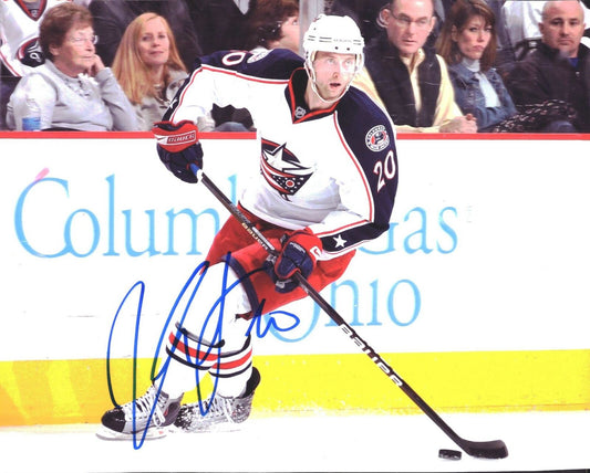 Kristian Huselius Columbus Blue Jackets Signed/Autographed 8x10 Photo 151944