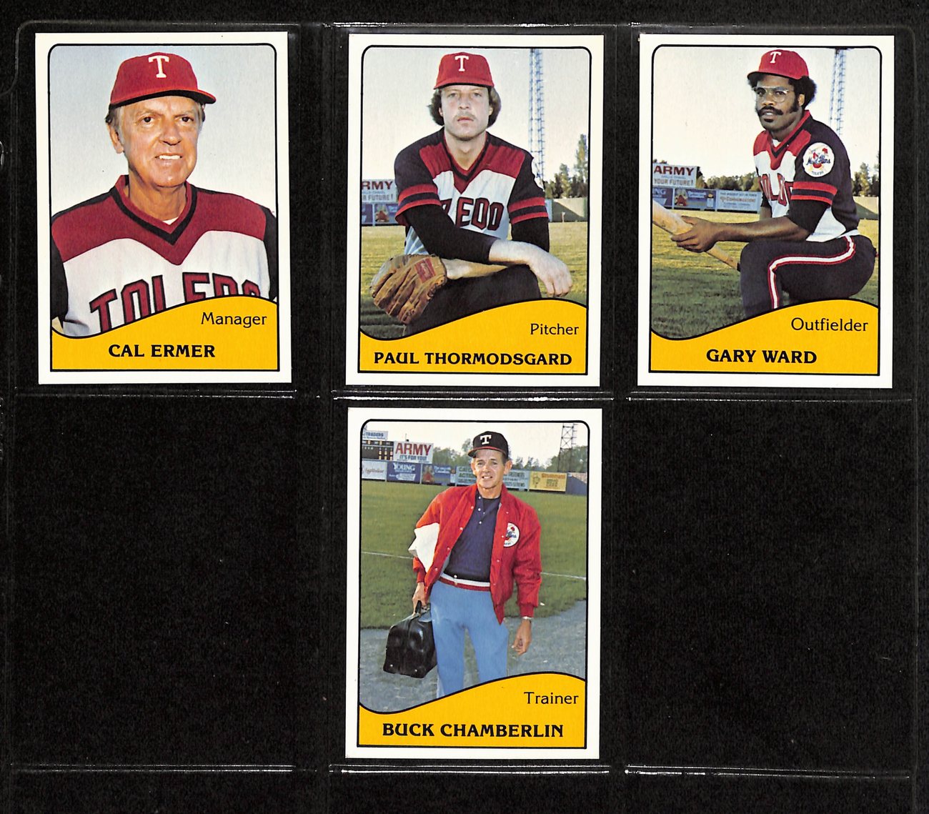 1979 TCMA Baseball Toledo Mud Hens Complete Team Set (22/22) Cards 189369