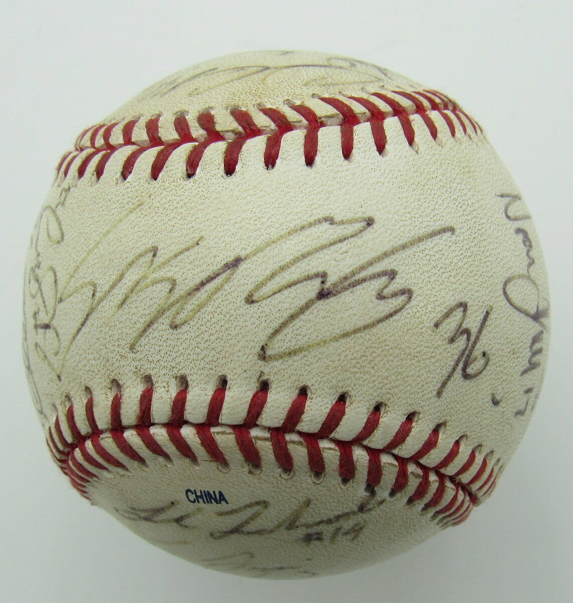 2003 Harrisburg Senators AA Minor League Team Signed by 22 EL Baseball 148885