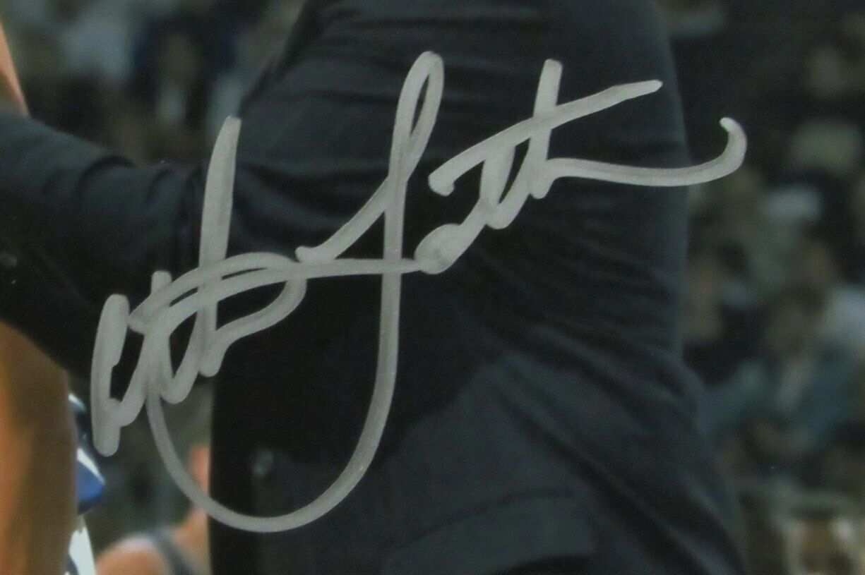 Christian Laettner Duke Signed/Auto with Coach K 8x10 Photo PSA/DNA 167266