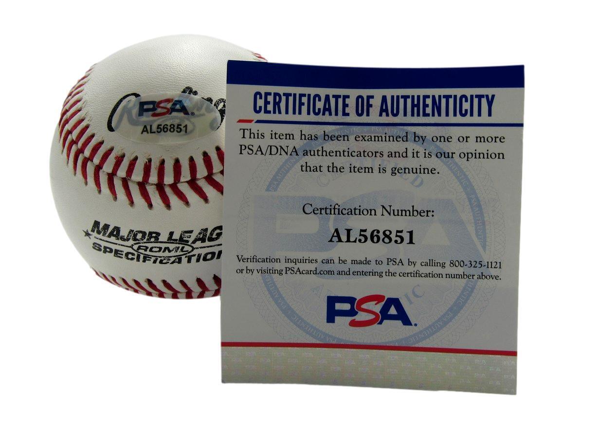 Ernie Nimmons Signed OL Baseball Negro League Kansas City Monarchs PSA/DNA