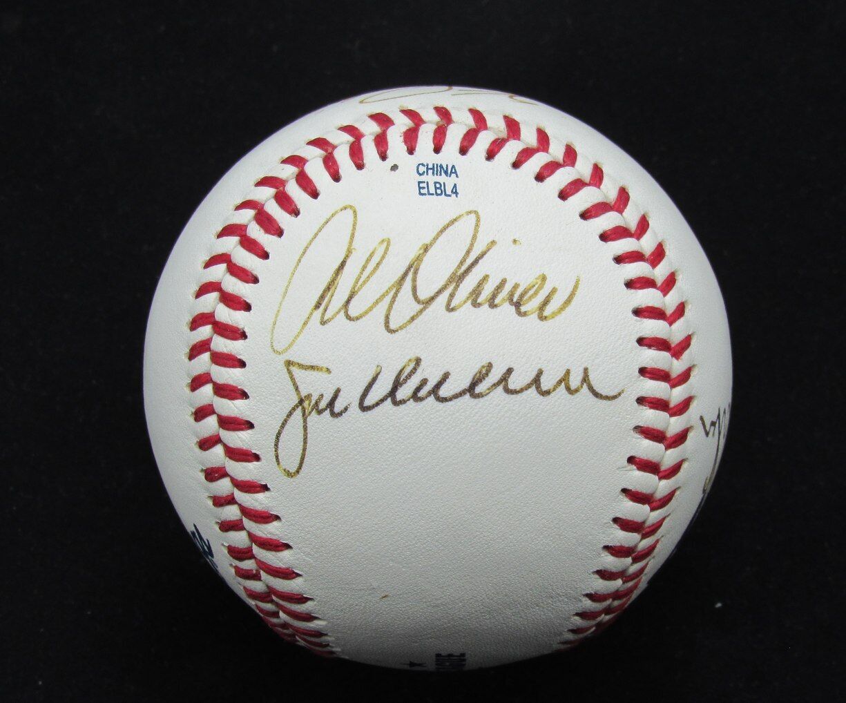 2012 Indians Fantasy Camp Multi-Autographed OML Baseball Cleveland Indians