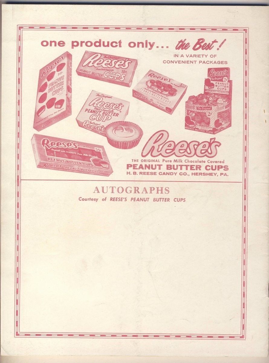 Hershey Bears 3/63 1963 Program vs. Buffalo AHL 128022