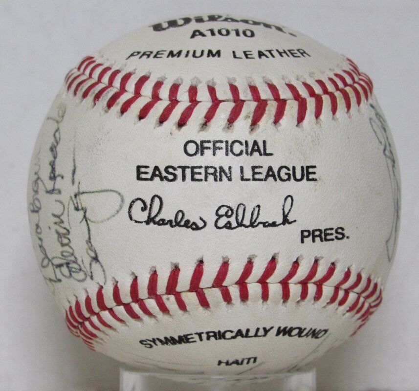 1991 Team Autographed by 23 Players Rawlings OEL Baseball Reading Phillies