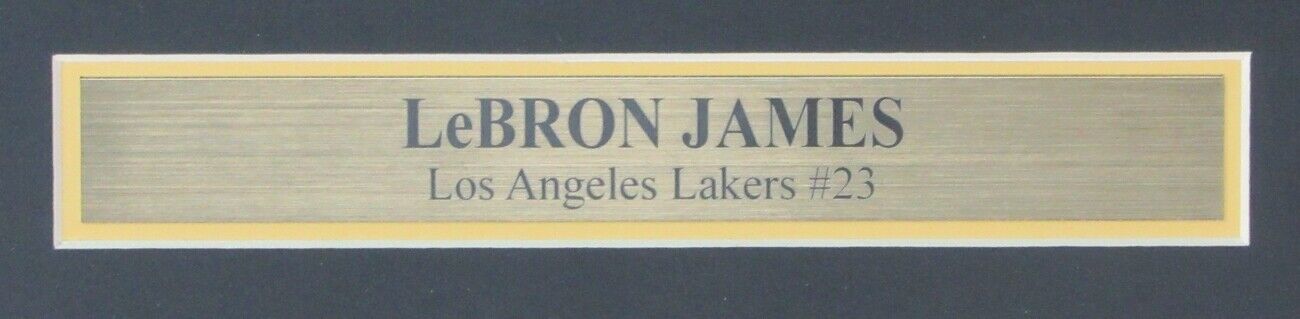 Lebron James Los Angeles Lakers Unsigned 11x14 Photo Framed 155629