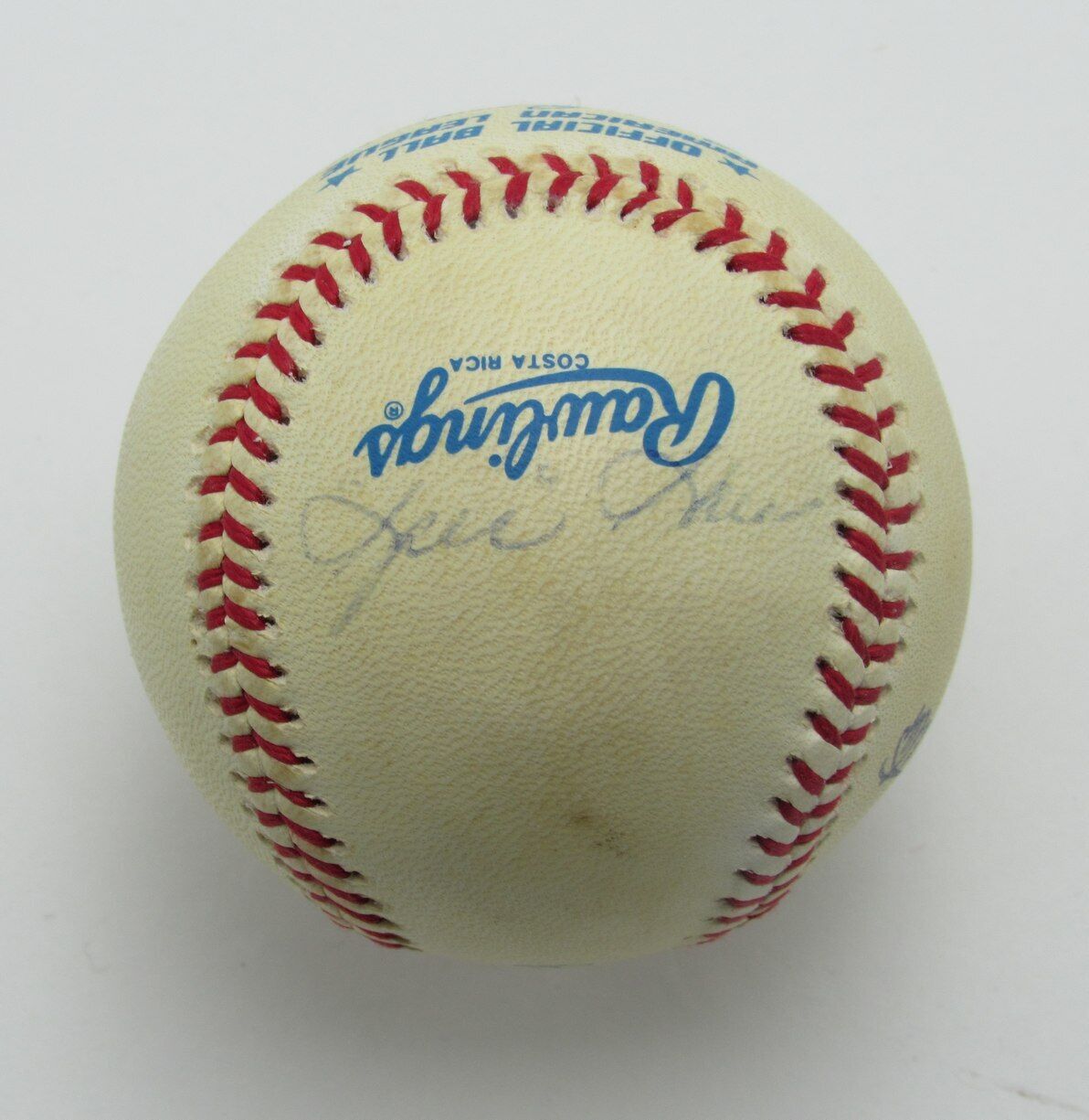 1950's New York Yankees Multi Autographed/Signed OAL Baseball Shantz/B. Miller