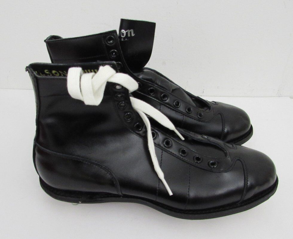Pair of Vintage Wilson Riteweight Black Football Cleats Size 8 NIB 182900