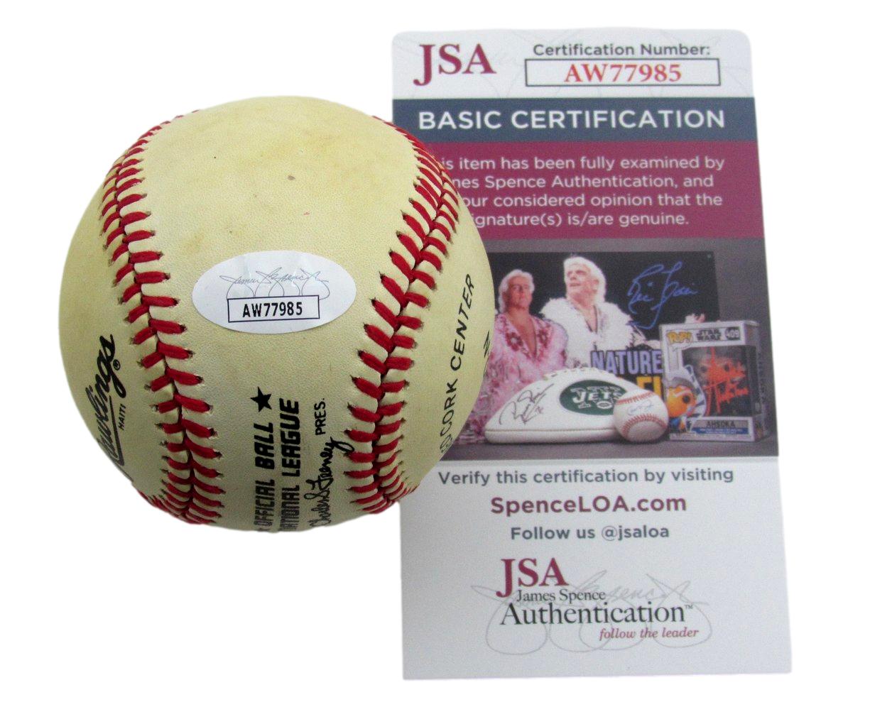 Lou Brock HOF Signed/Autographed ONL Baseball St. Louis Cardinals JSA 191241