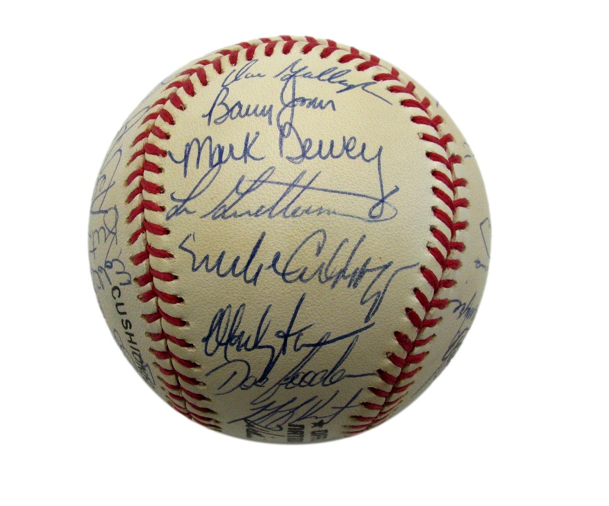 1992 Mets Team Autographed by 30 Torborg Murray Gooden ONL Baseball 182809