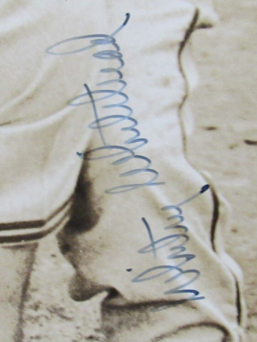 Whitey Whitehead New York Giants Signed/Autographed 8x10 B/W Photo JSA 150237