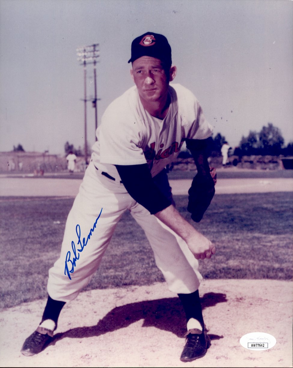 Bob Lemon HOF Signed/Autographed 8x10 Photo Cleveland Indians JSA 191349