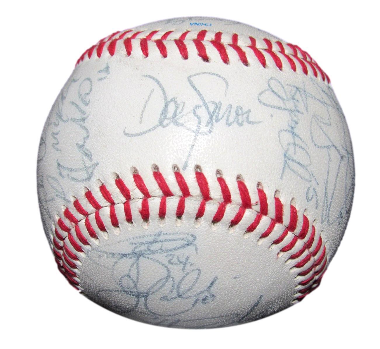 Harrisburg Senators 2000 Team Autographed/Signed Official Eastern League Baseball