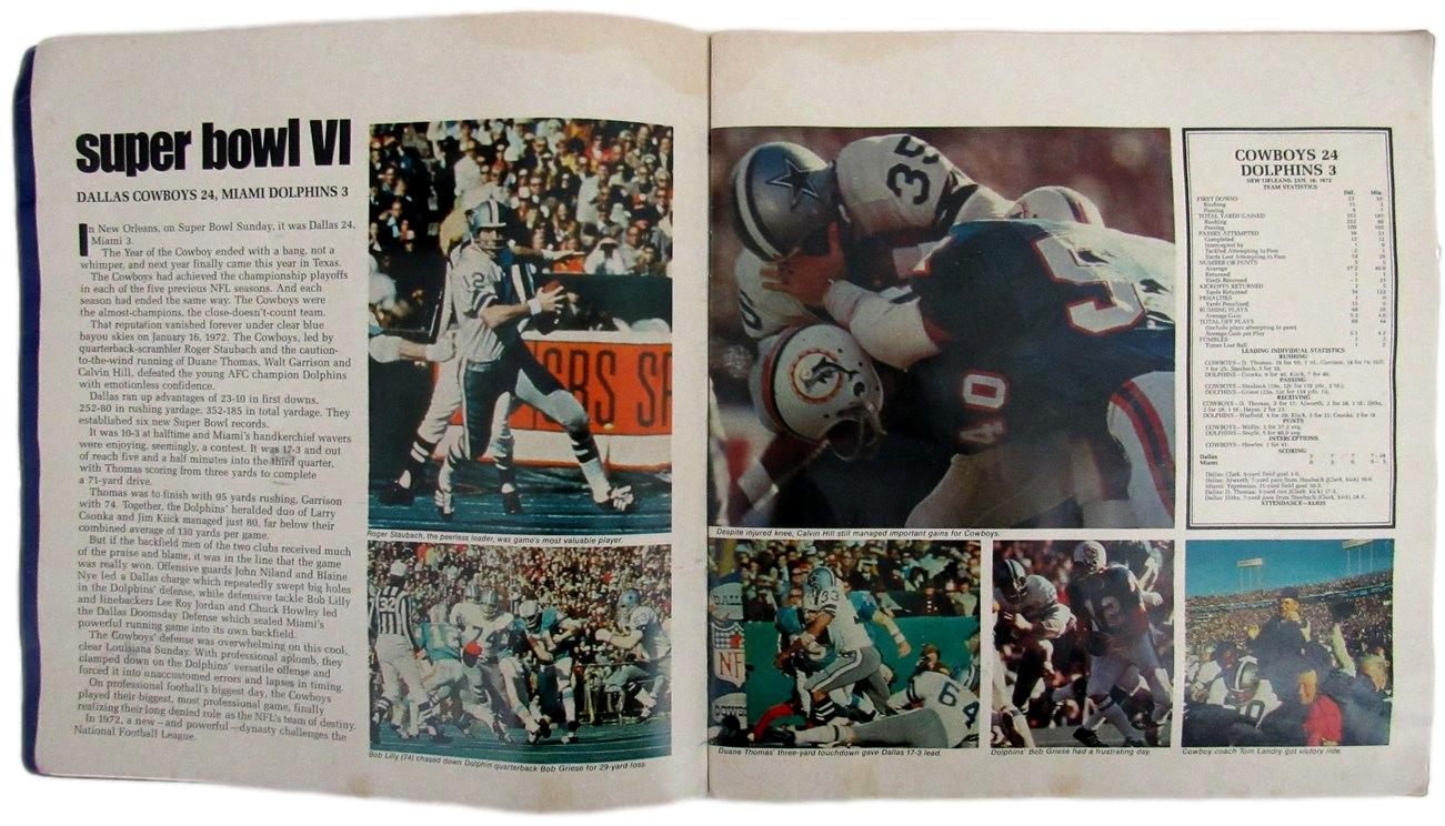 NFL Action '72 Sunoco Stamp Album 56 Pages 165643