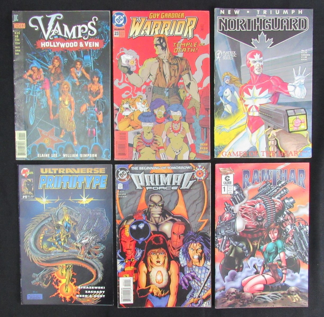 Lot of 23 DC, Marvel, Caliber Comic Books 90's Captain America, Defenders 181390