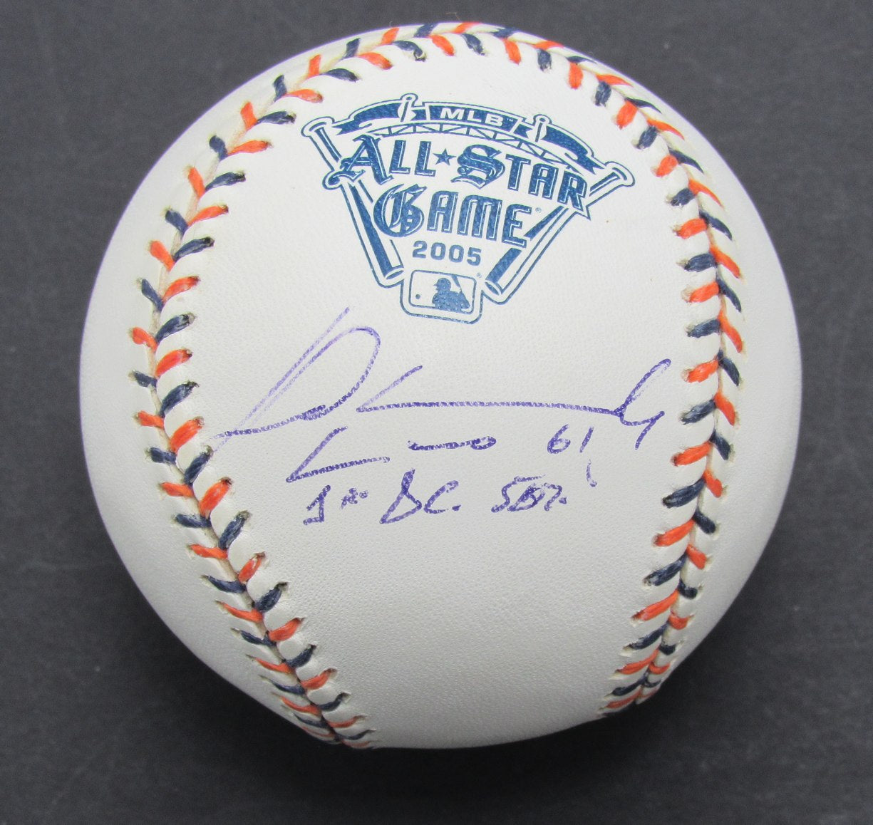 Livan Hernandez Signed/Autographed 2005 All-Star Baseball Nationals JSA 189847