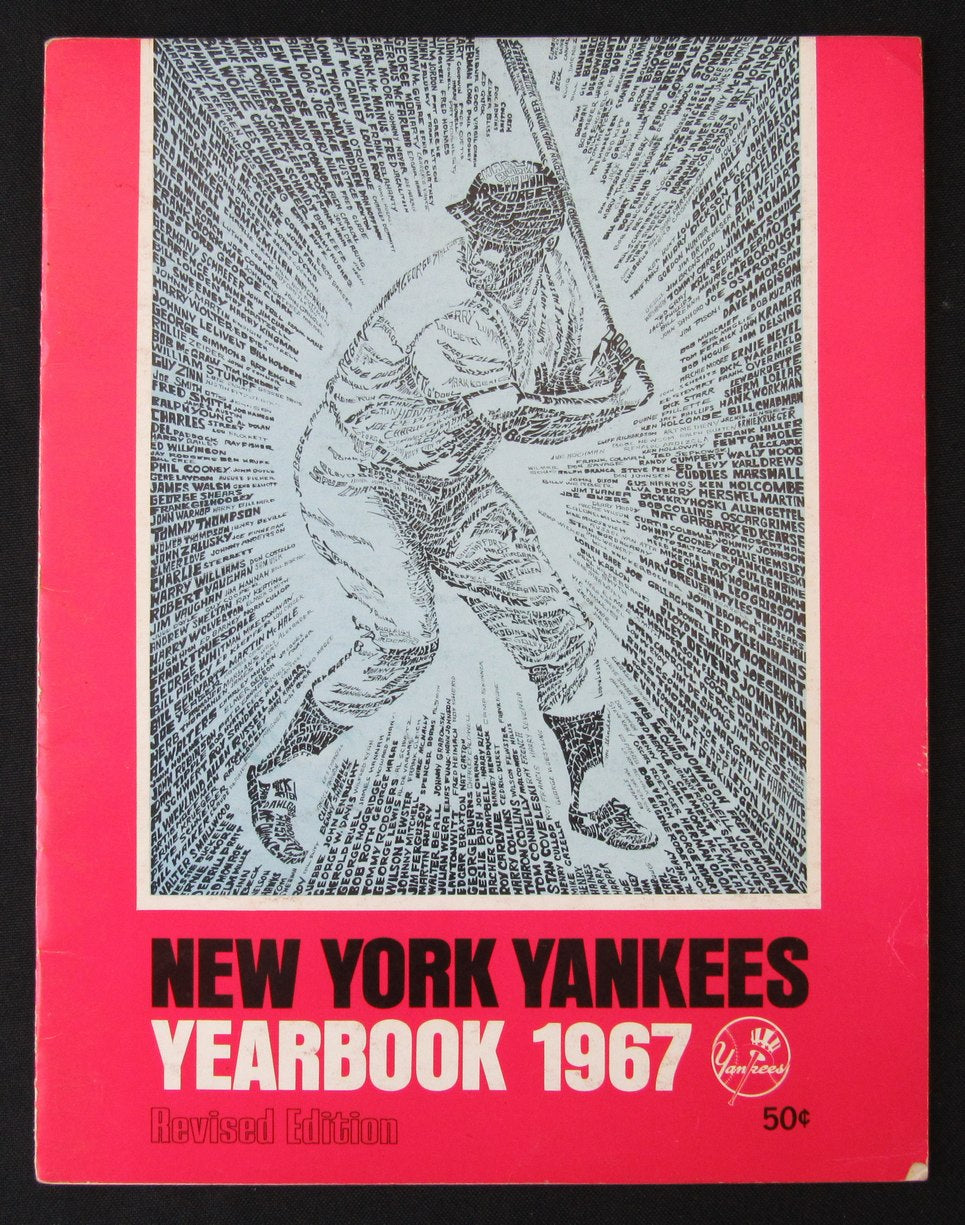 1967 New York Yankees Yearbook 184628