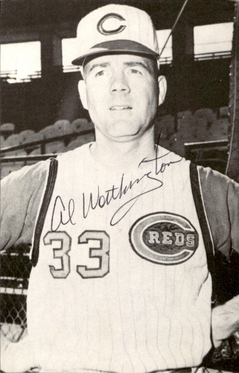 Al Worthington Reds Signed/Autographed 3x5 Photo 179347