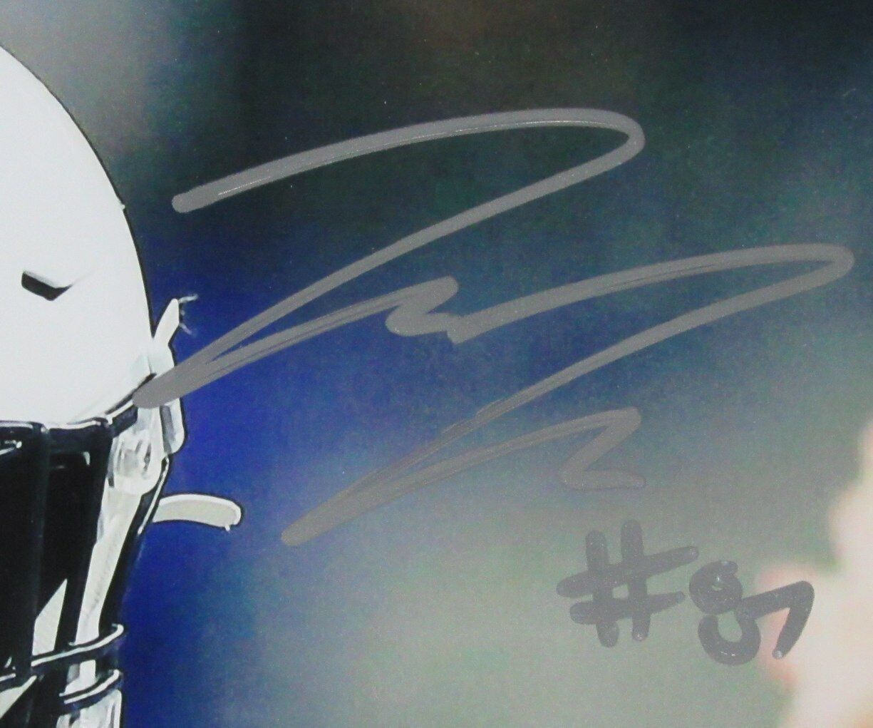 Pat Freiermuth Penn State Signed/Autographed 11x14 Photo Framed JSA