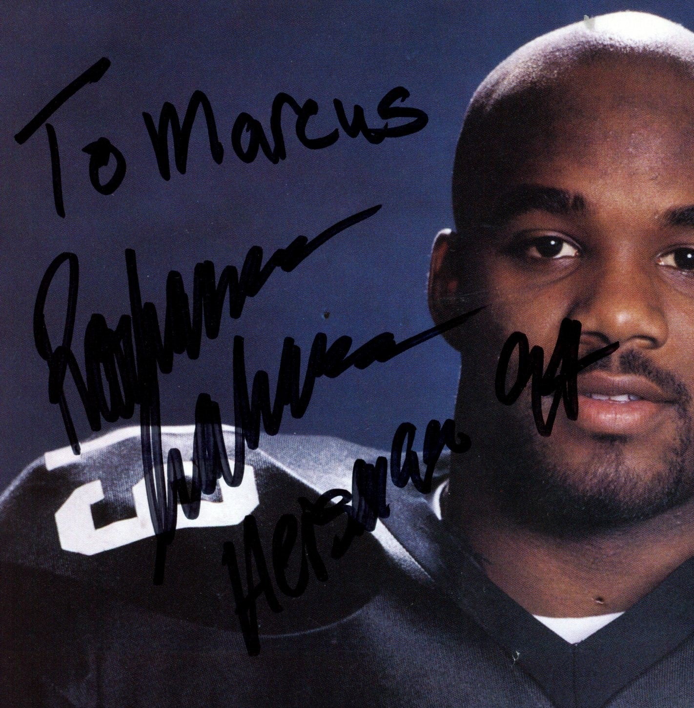 Rashaan Salaam Signed 8x10 Magazine Photo Colorado 1994 Heisman PSA/DNA 188086