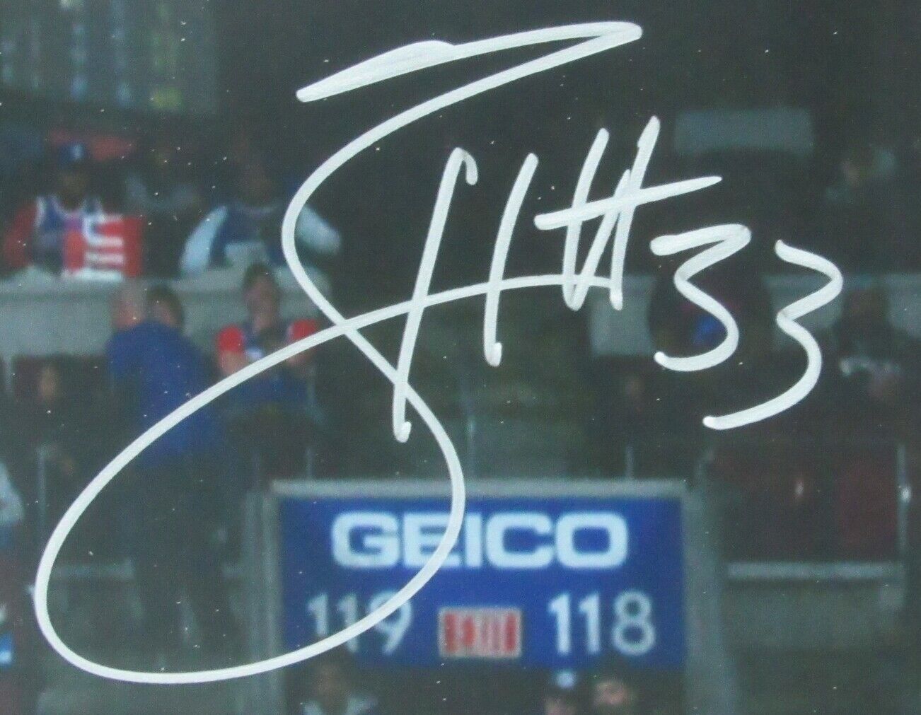 Tobias Harris Philadelphia 76ers Signed 16x20 Photo Framed Beckett 158804